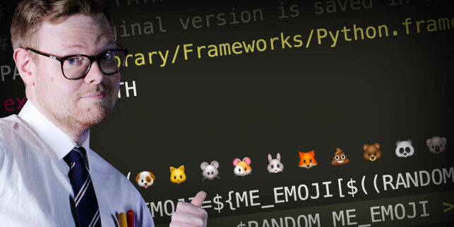 image: Slik får du emojier i terminalen din