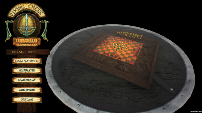Viking Chess - Hnefatafl har både kunstig intelligens og flerspiller. 📸: Privat