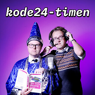 Søk etter kode24-timen i din podcast-app. 📸: Ole Petter Baugerød Stokke