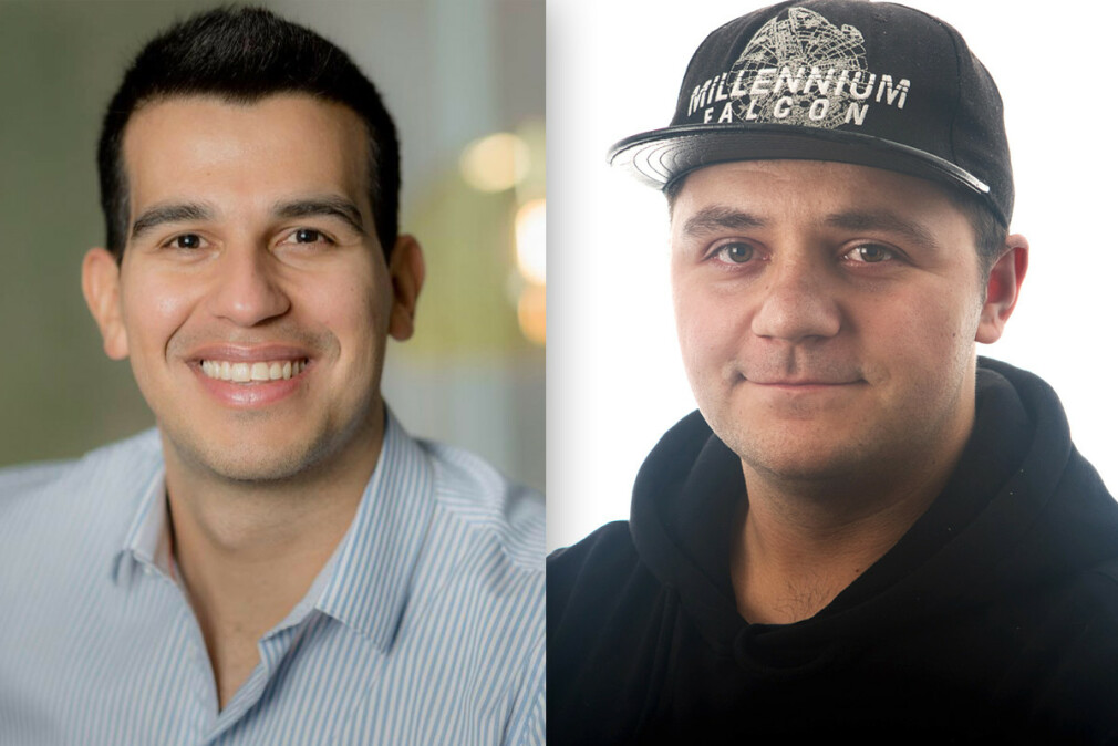 Alejandro C. Ortega og Damir Miletic blir begge utviklere hos CGI. 📸: CGI