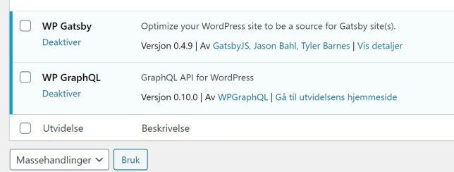 image: Bruk Wordpress som headless CMS, med Kurts Gatsby-løsning
