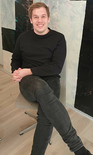 Håvar Bjørnseth er daglig leder i startupen Gamefraym, ved siden av jobben som utvikler i ScaleAQ. 📸: Privat