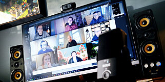 image: Én av tre misfornøyd med video­møter og sam­arbeid på hjemme­kontor