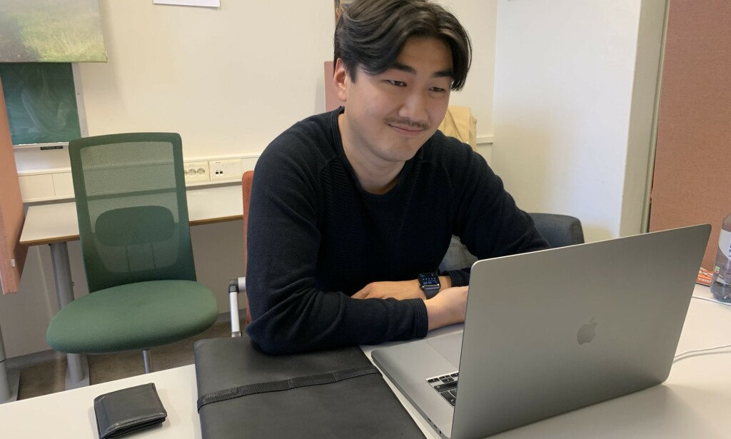 Casper Feng er student ved NTNU, og arbeider ved siden av studiet. 📸: Privat
