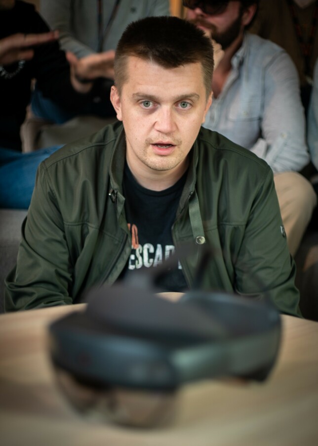 Martin Helvig er VR-utvikler i Bouvet.