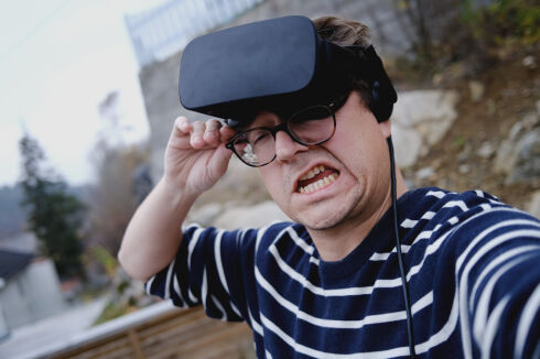 image: - Har vi plutselig glemt hvor mye vi hater VR-briller?