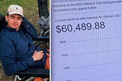 image: Ole (23) fikk AWS-regning på over 500.000 kroner