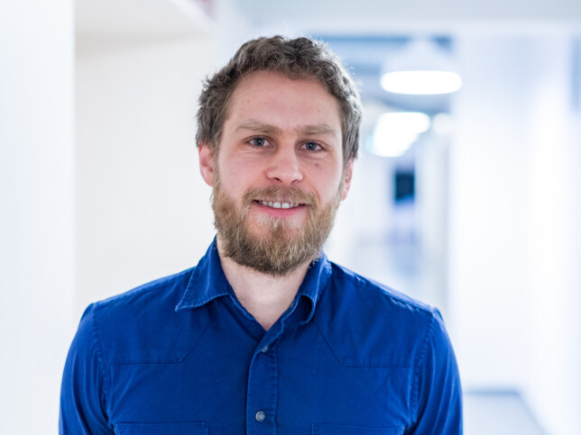 Utvikleren Espen Holmedal i Novacare står bak analyseverktøyet. 📸: Novacare