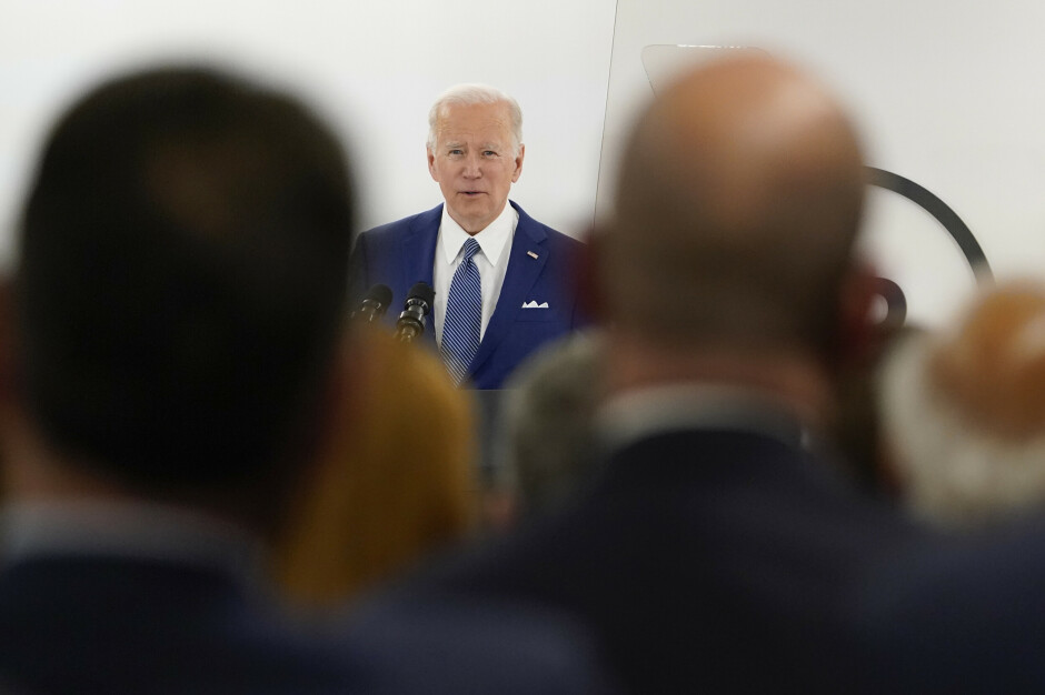 President Joe Biden ber amerikanske selskaper om å låse sine digitale dører på grunn av økt fare for russiske cyberangrep. 📸: Patrick Semansky / AP / NTB