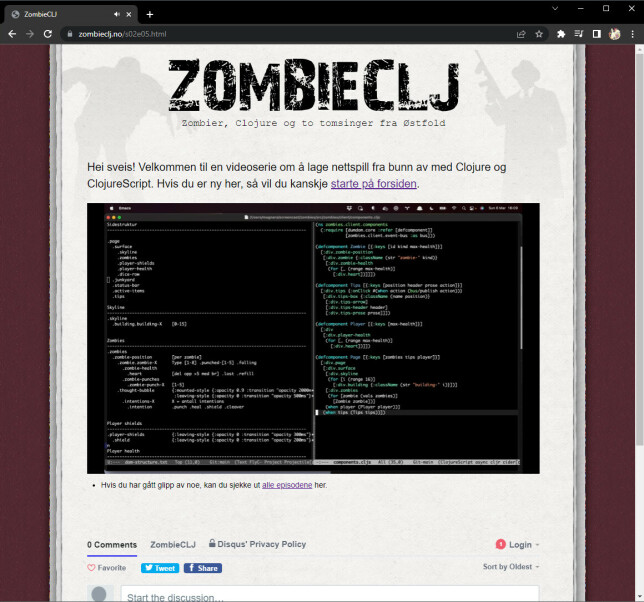 Det legges opp til at ZombieCLJ skal følges via nettsida deres, og videoene publiseres som "ikke-oppført" på Youtube.