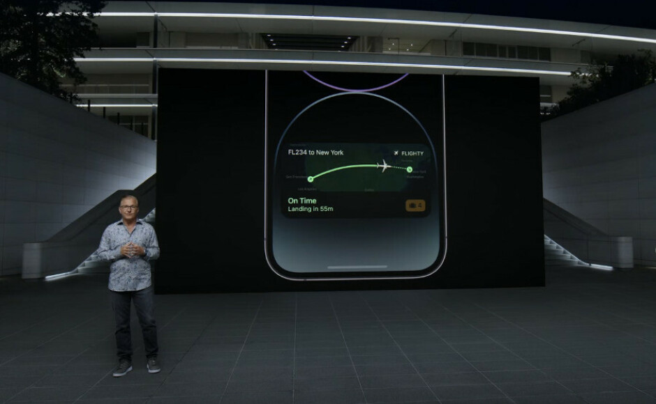 Appen Flighty, som Markus Aarstad har vært med på å utvikle, ble vist fram på Apples produktlansering forrige uke, da Apple presenterte iPhone 14s "always on"-skjerm. 📸: