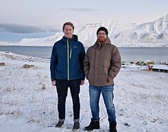 image: Jørgen og Reidar er utviklere på Svalbard: - Livet går i et annet tempo