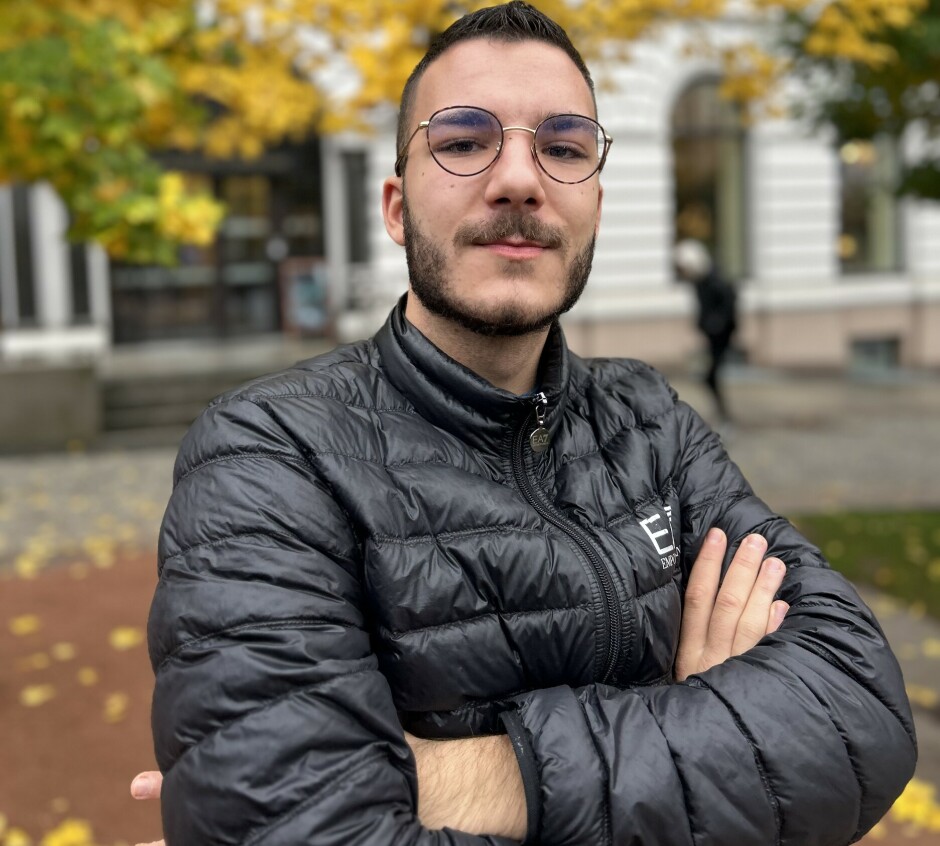 Dimitrije Pesic drømmer om å kombinere kunnskapen om hacking og utvikling for å lage sikrere apper, ifølge ham selv. 📸: Privat