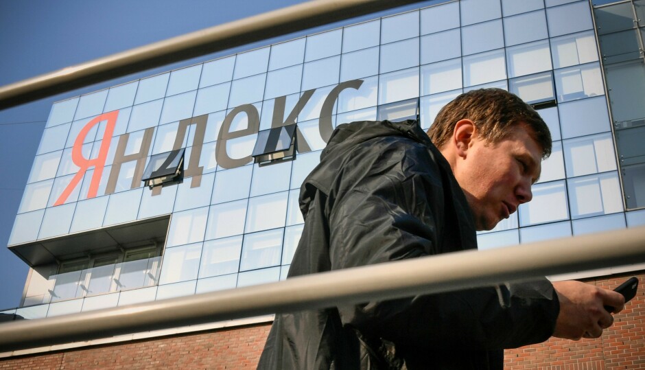 Yandex' hovedkvarter i Moskva (illustrasjonsfoto). 📸: NTB / Alexander NEMENOV / AFP