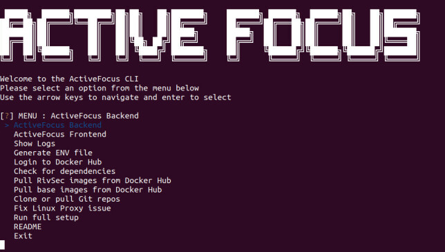 "Startsiden" til ActiveFocus-klienten. 📸: River Security