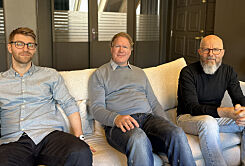 image: Ragnar, Jonas og Jon Magnus er nye utviklere hos Consid