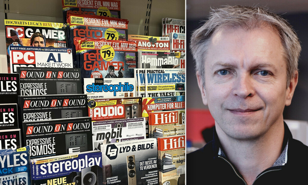 Det er knapt et datablad igjen i Narvesen, bortsett fra PC Pro og et par Linux-magasiner. 📸: Kurt Lekanger / Ole Petter Baugerød Stokke