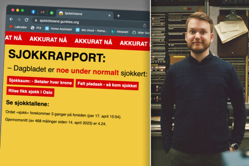image: Tore lager sjokk-rapport over Dagbladet.no: - Ikke sjokkert, sier redaktør