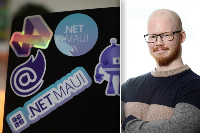 Gudsteinn Arnarson har god erfaring med.NET MAUI, etterfølgeren til Xamarin. 📸: Microsoft / Miles