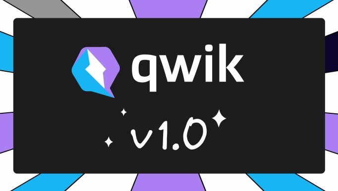 Qwik kommer i versjon 1.0. 📸: builder.io/blog/qwik-v1