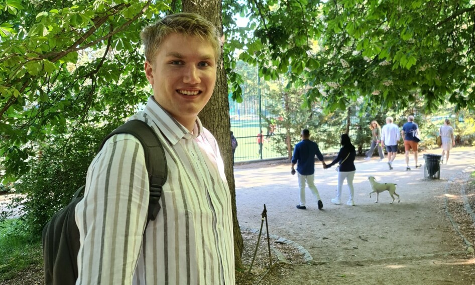 Kompetansen jeg har fått innenfor agil produktutvikling er utrolig nyttig, forteller Peter Andreas Gistholt (23), sommerkoder i Computas. 📸: Privat