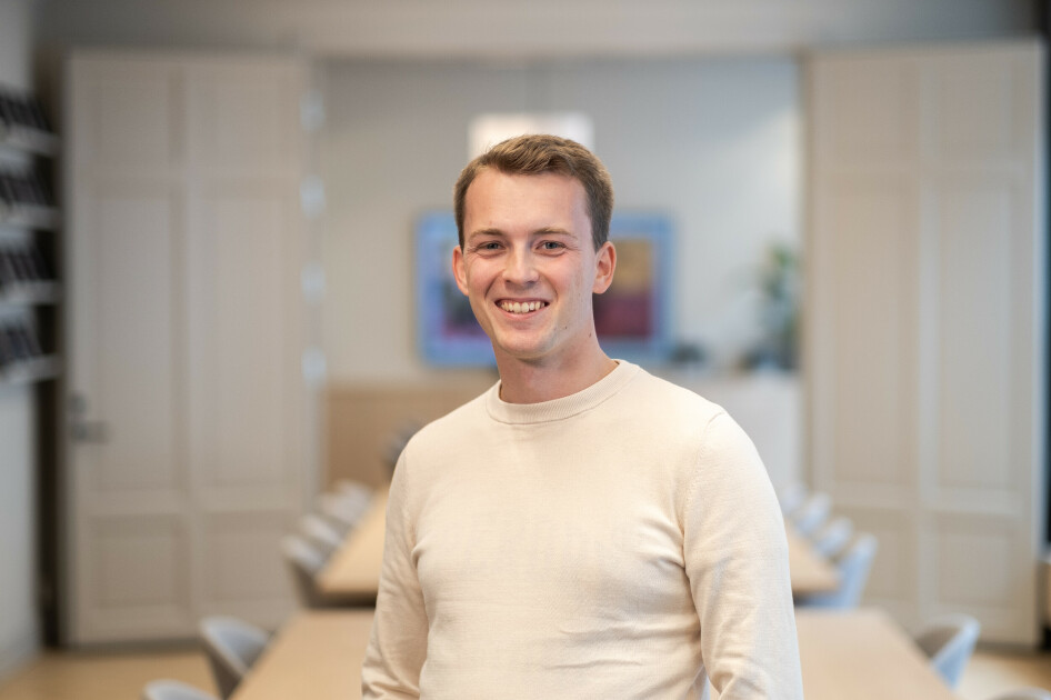 Fredrik Jenssen har fått seg jobb som frontend-utvikler hos konsulentselskapet Alv.