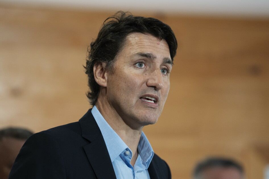 Canadas statsminister Justin Trudeau beskylder Facebook for å sette profitt høyere enn folk sikkerhet mens skogbranner herjer landet. 📸: THE CANADIAN PRESS/Darren Calabrese