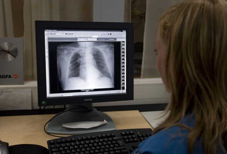 Bærum sykehus skal nå sende pasienter hjem om AI-analyse av røntgen-bilder viser at det ikke er noen brudd.📸: Gorm Kallestad / NTB