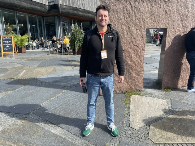 Matteo Malvica er utvikler og sikkerhetsresearcher i Offsec. 📸: Mattis Vaaland