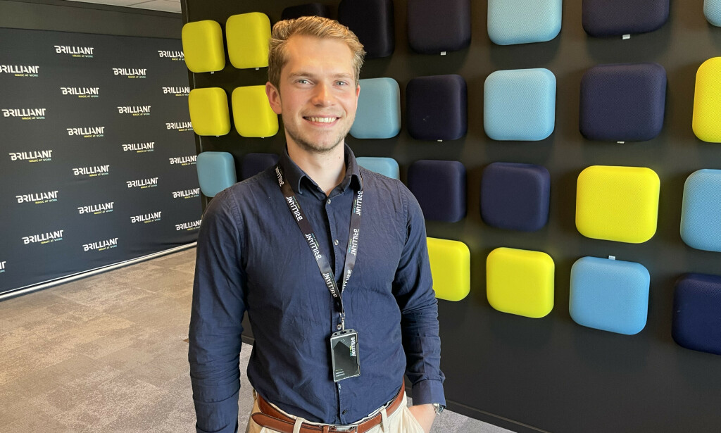 Kristian Kjerstad har fått seg jobb som fullstack-utvikler i Brilliant.