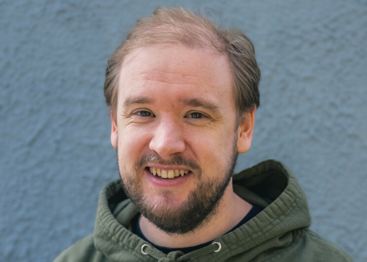Andreas Johnsen har startet opp som utvikler i Funktive. 📸: Funktive