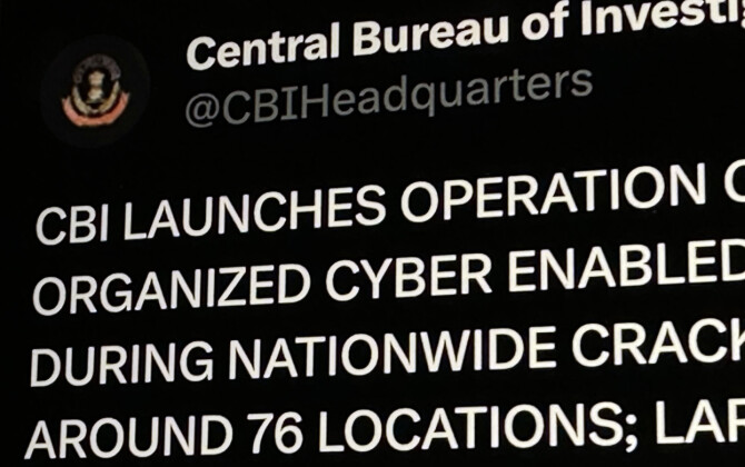 Indias Central Bureau of Investigation (CBI) slo til mot 76 "tech support"-callsentre. 📸: Kurt Lekanger