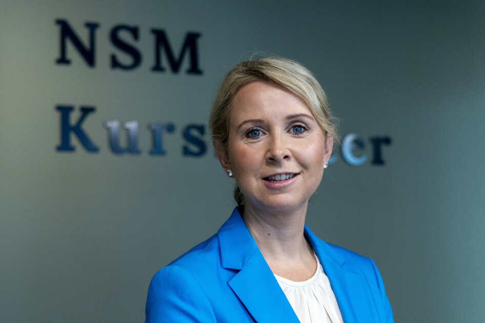 - Vi koordinerer internasjonalt, sier direktør i NSM Sofie Nystrøm på NSM senter for anvendt kryptologi på Fornebu. 📸: Gorm Kallestad / NTB
