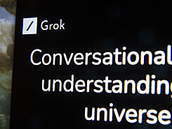 image: Her er Musks chatbot Grok, som ikke har noe med norske Sanitys GROQ å gjøre