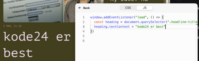 Du kan legge til CSS og JavaScript og lagre som en "Boost", og Arc husker hvilke booster som hører til hvilke nettsider, og lar deg skru dem av og på etter behov.