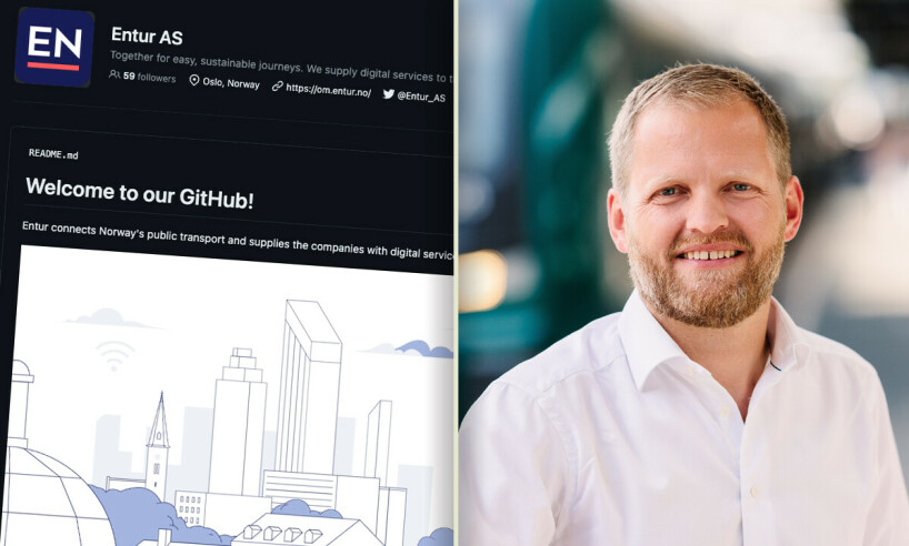 Mest mulig skal være åpen kildekode, forteller Kristian Gravdal, leder for den digitale enheten i Entur. 📸: Moment Studio / Entur
