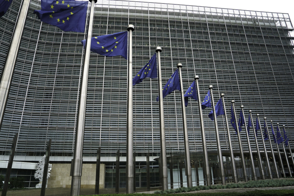 Europakommisjonens hovedkvarter Berlaymont-bygningen i Brussel i Belgia. 📸: Cornelius Poppe / NTB