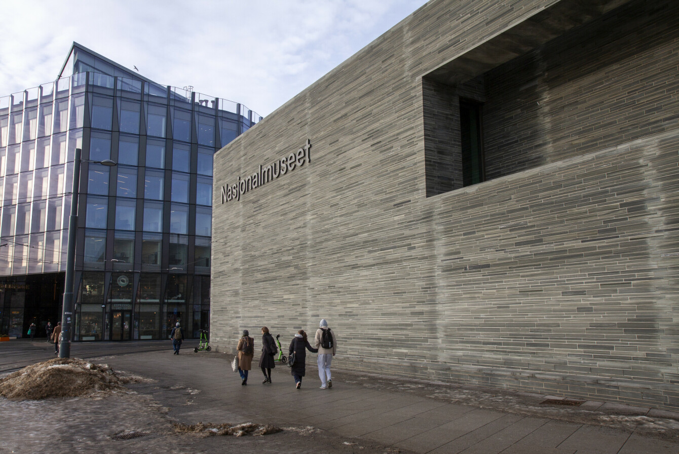 Nasjonalmuseet ligger like ved Aker brygge i Oslo. 📸: Kurt Lekanger