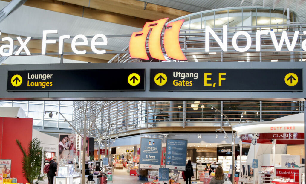 image: Taxfree-løsning på norske flyplasser nede etter angrep
