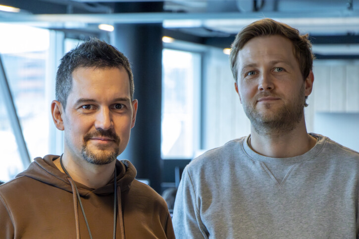 Teknologisjef Ole Johnny Borgersen og produktsjef Simon Larsen grunnla Appfarm sammen i 2017. 📸: Kurt Lekanger