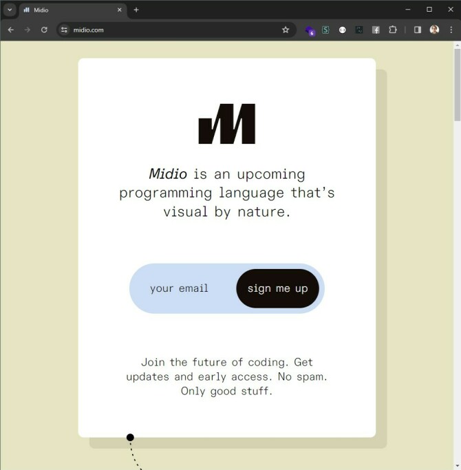 Foreløpig driver Midio med en del brukertesting, før de på sikt vil åpne en privat beta.