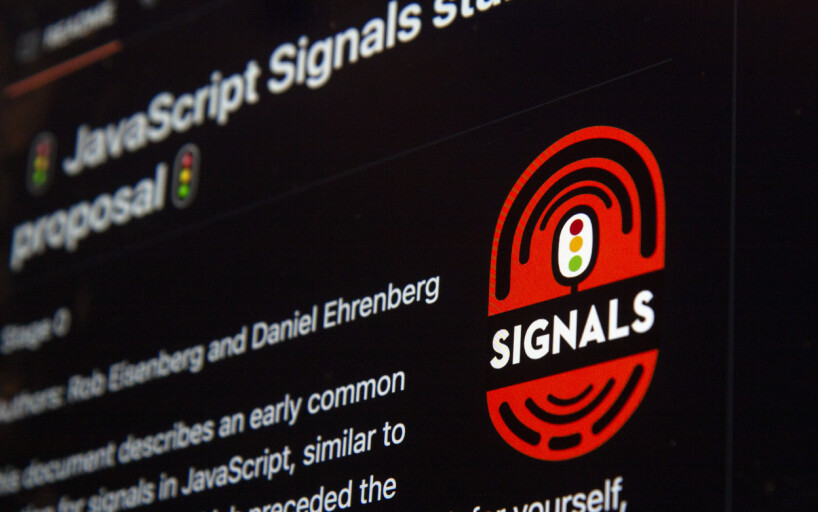 Signals kan bli standardfunksjonalitet i JavaScript. 📸: Kurt Lekanger