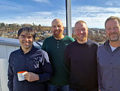 image: Kickstartet nytt kontor med fire ansatte